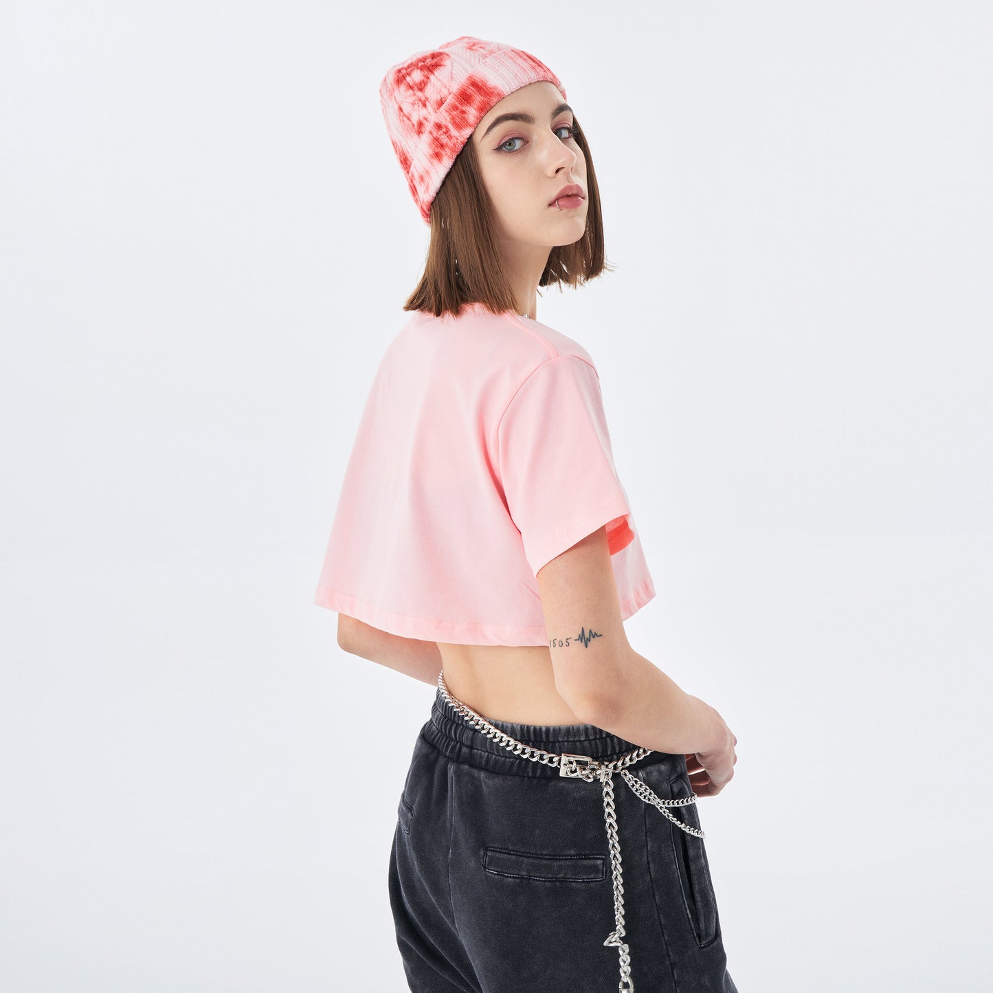 Boxed Crop Top - Nocturne