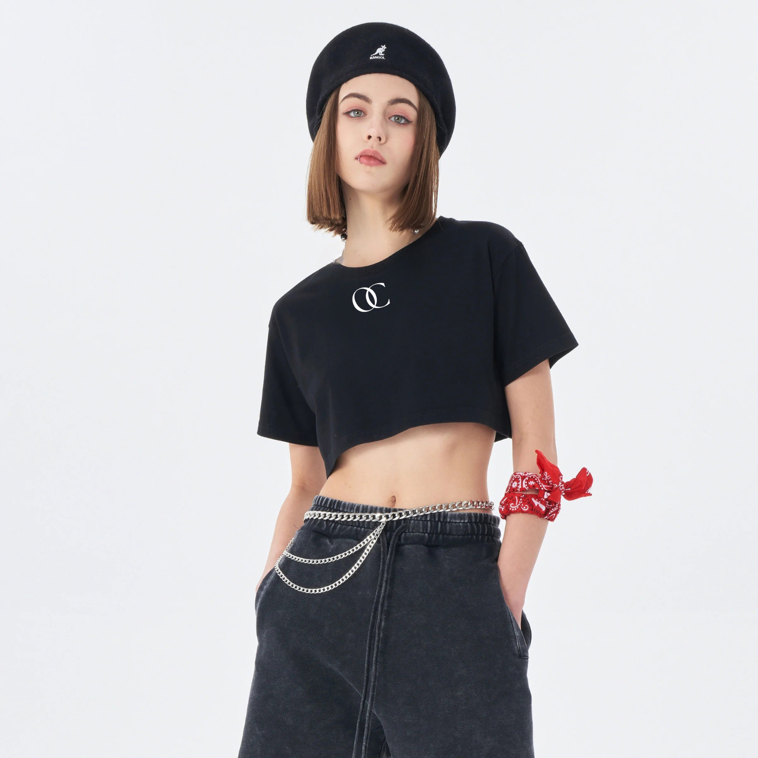 Boxed Crop Top