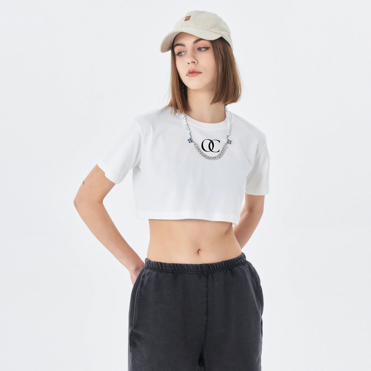 Boxed Crop Top